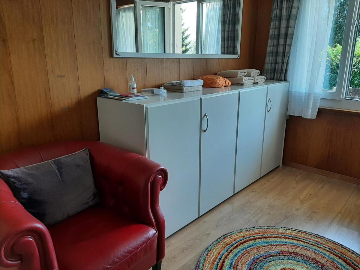 Chalet Apartment By Interlaken. Parking 里根伯格 外观 照片